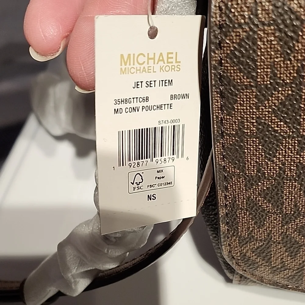 Michael Kors Brown Crossbody Bag NWT